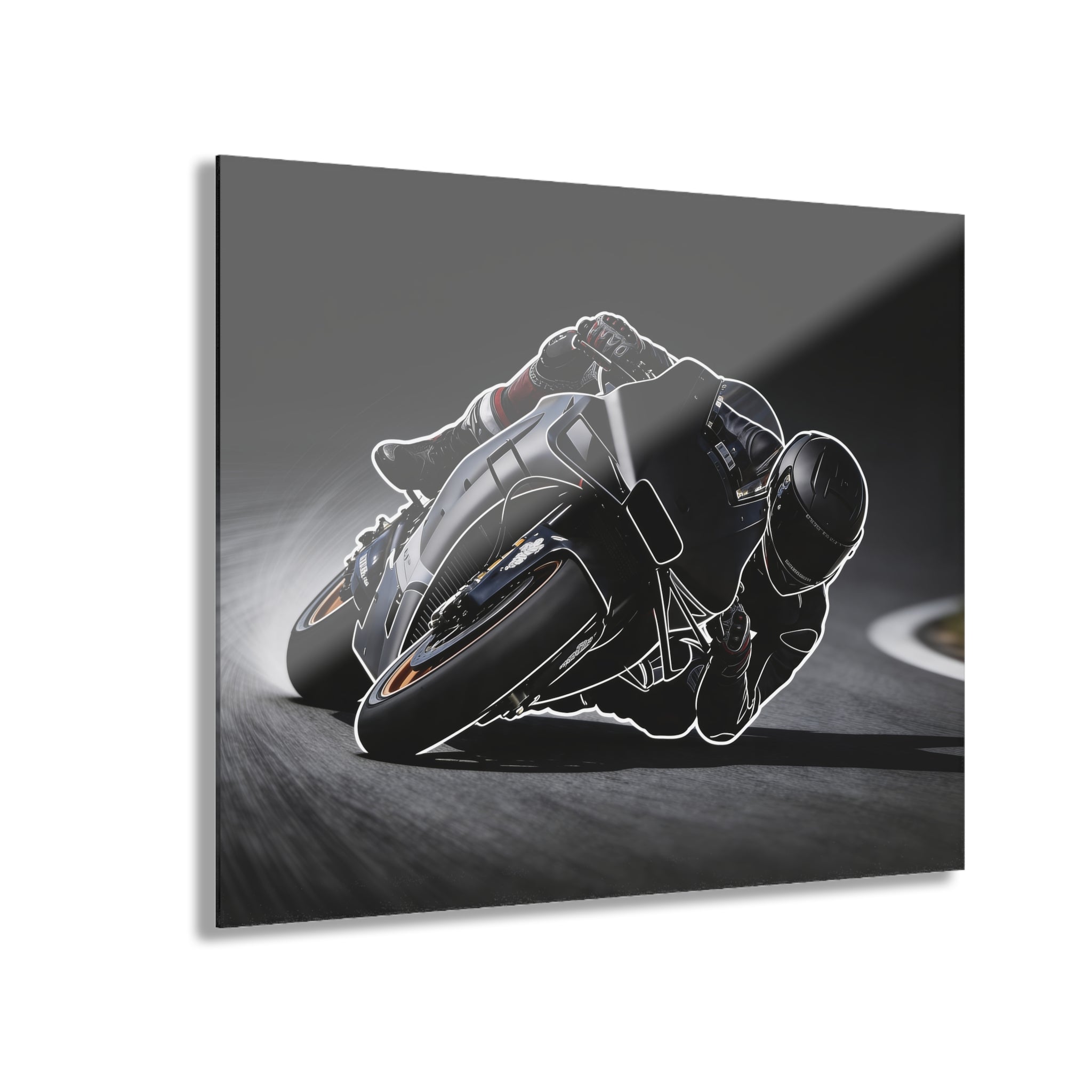 Lean Into It Acrylic Print - Wall Art (French Cleat Hanging)