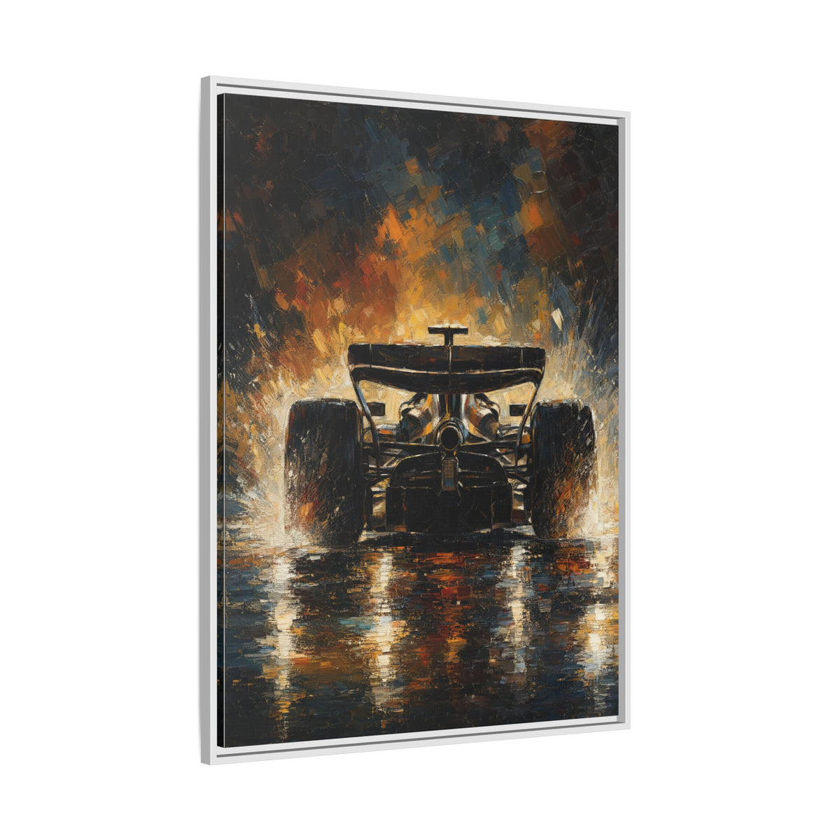 Formula One Canvas Print — Framed Matte Motorsport Wall Art
