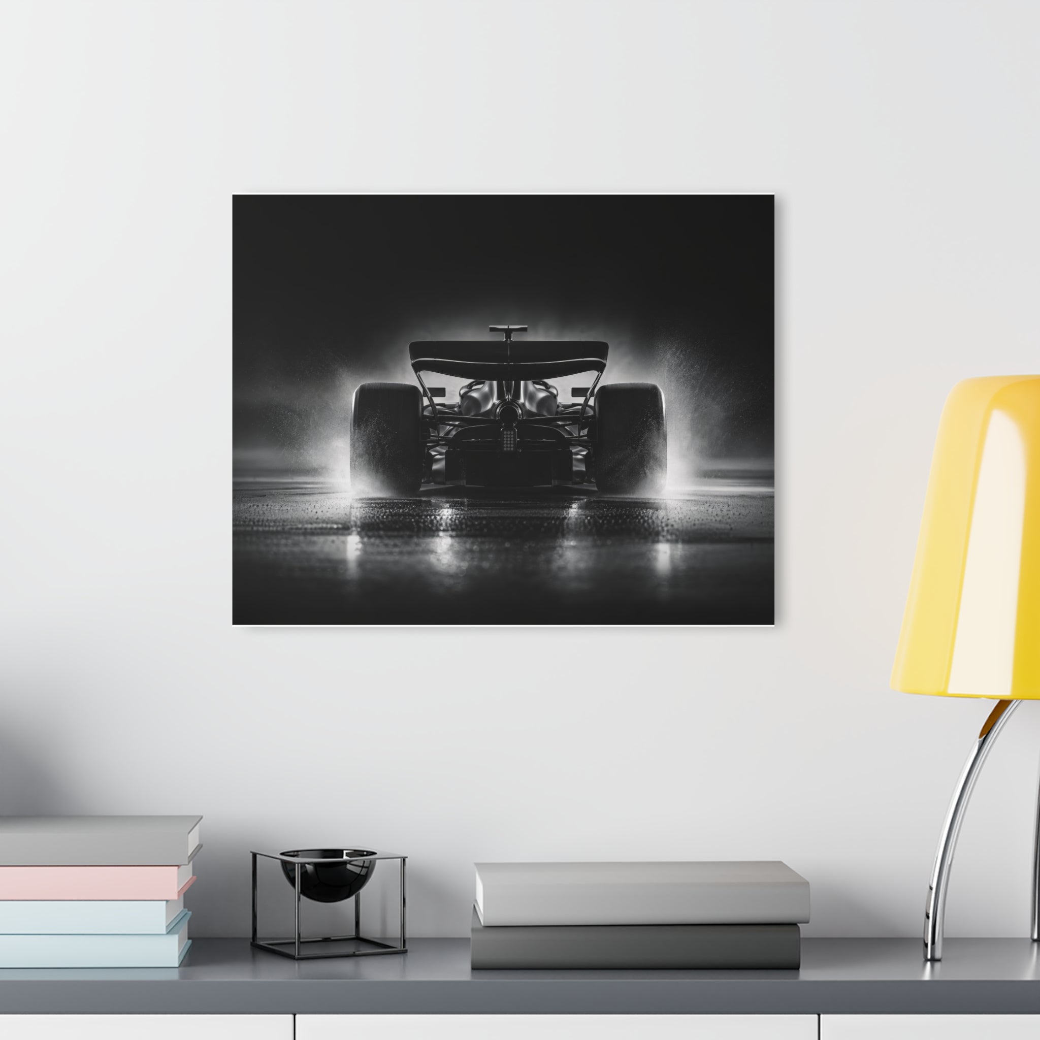 "The Apex Machine — Rain" (Acrylic Print)