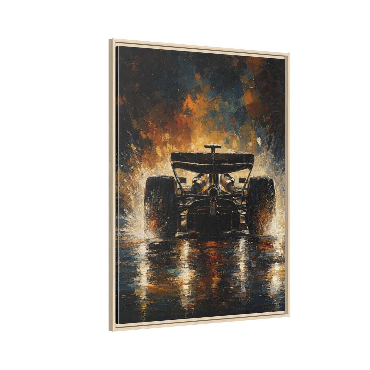 Formula One Canvas Print — Framed Matte Motorsport Wall Art