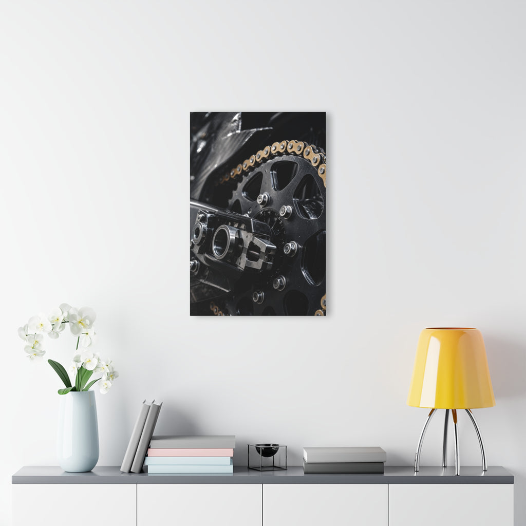 Chained-Up Acrylic Print (French Cleat Hanging)