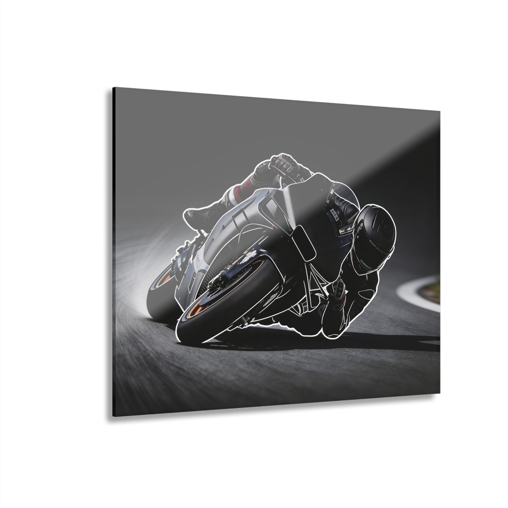 Lean Into It Acrylic Print - Wall Art (French Cleat Hanging)