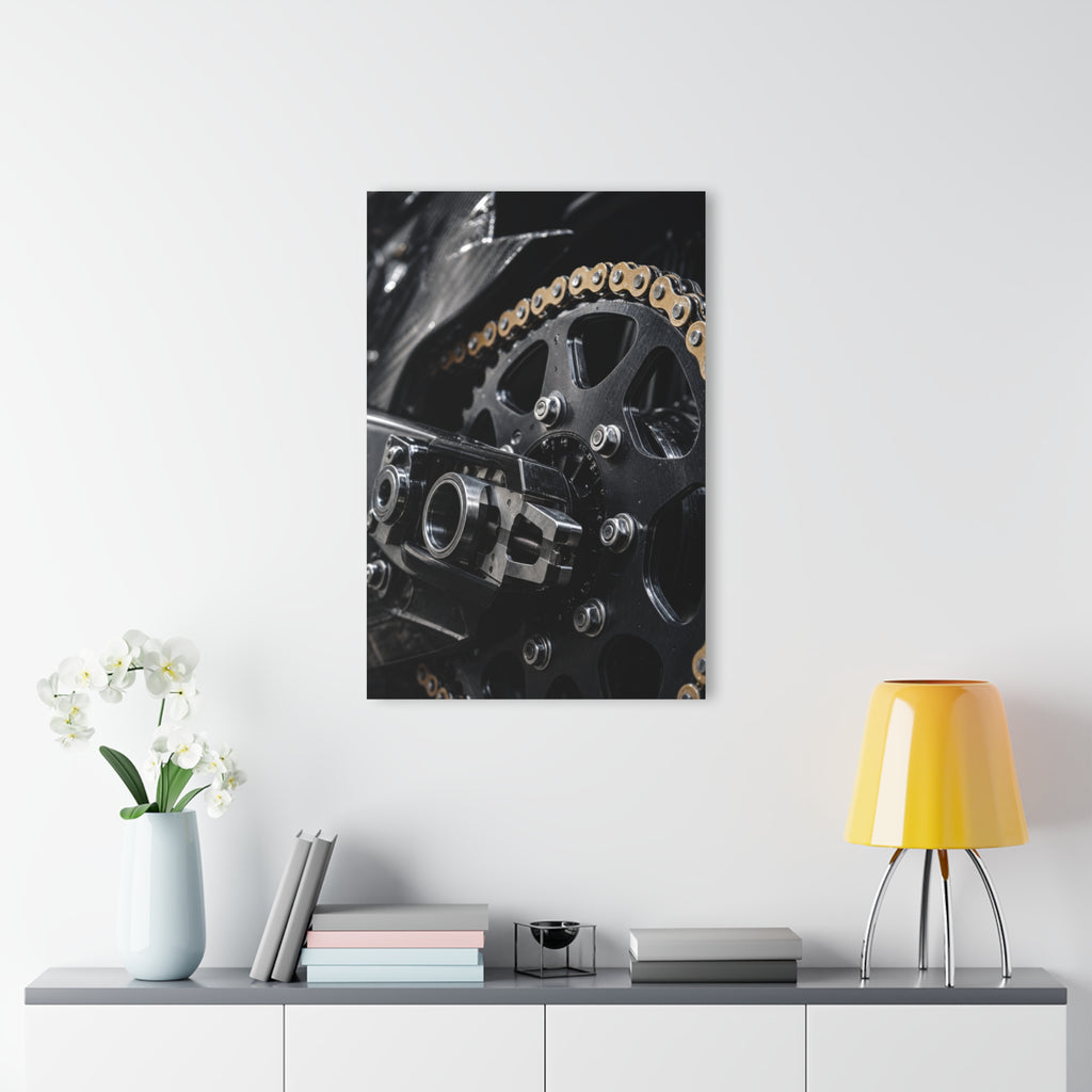 Chained-Up Acrylic Print (French Cleat Hanging)