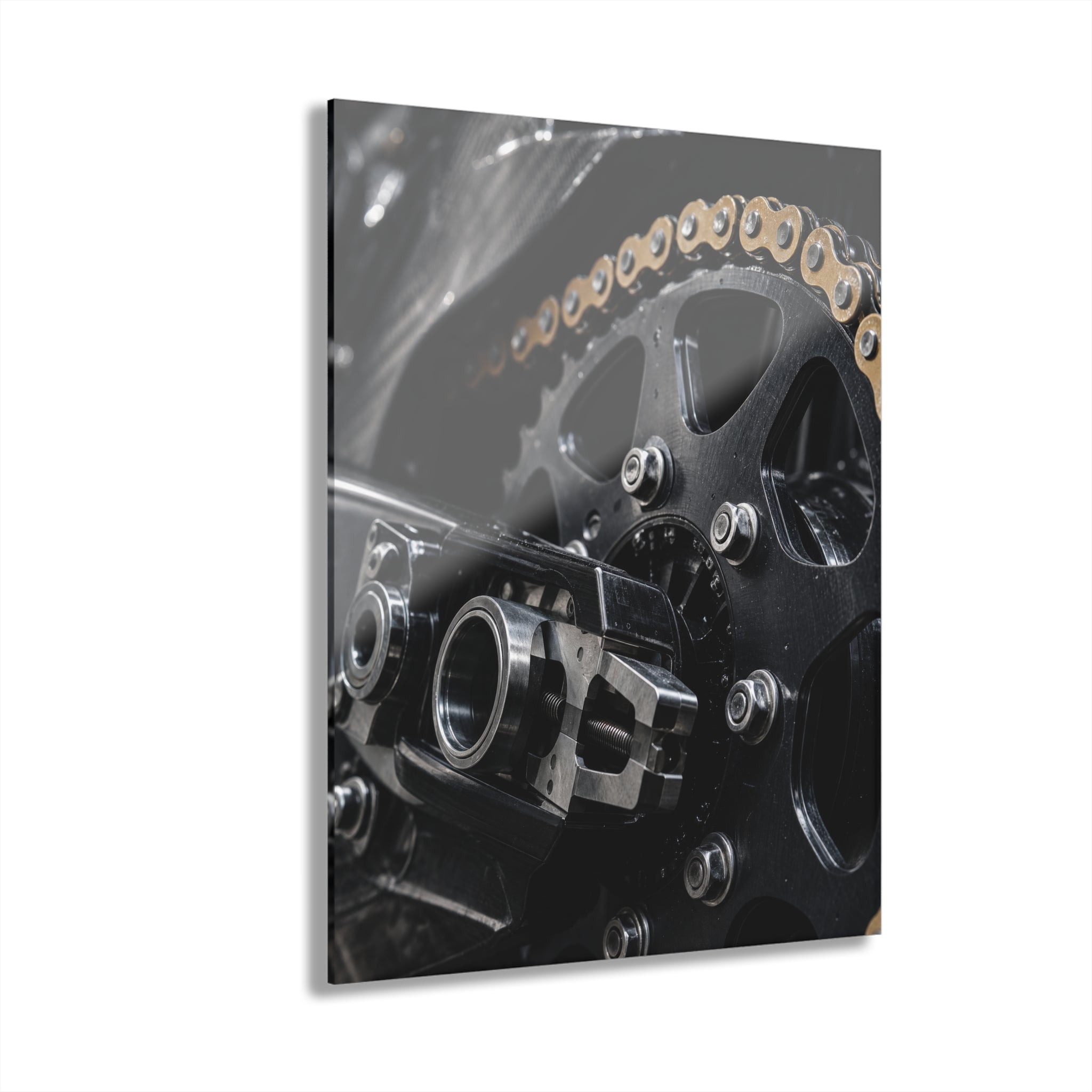 Chained-Up Acrylic Print (French Cleat Hanging)