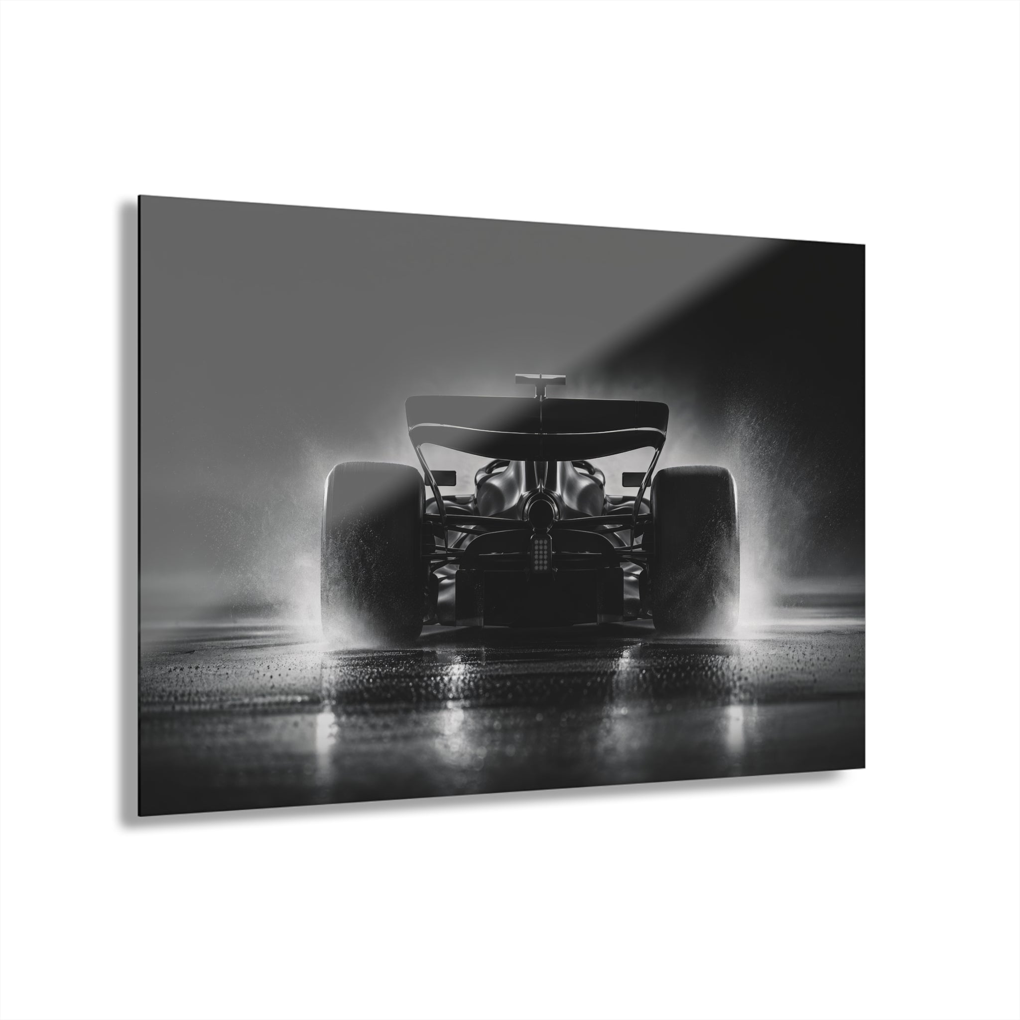 "The Apex Machine — Rain" (Acrylic Print)