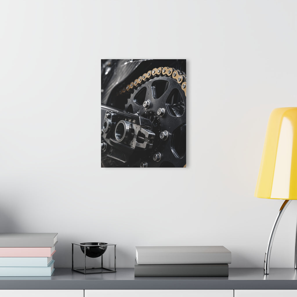 Chained-Up Acrylic Print (French Cleat Hanging)