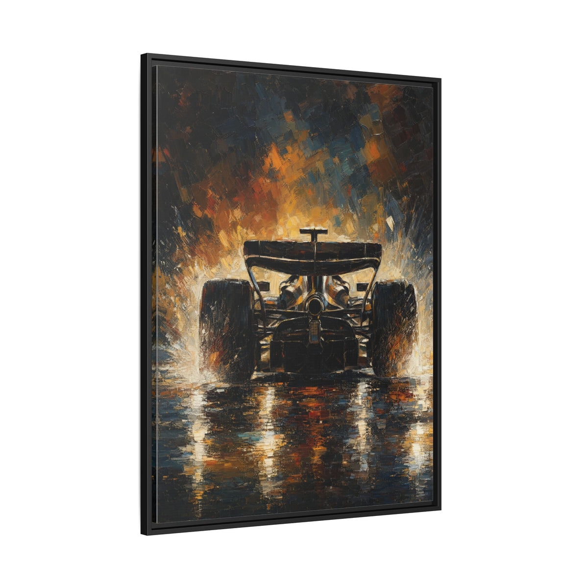 Formula One Canvas Print — Framed Matte Motorsport Wall Art