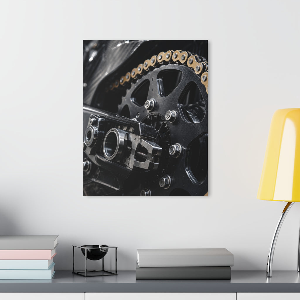 Chained-Up Acrylic Print (French Cleat Hanging)