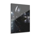 Track Nights Helmet Acrylic Print (French Cleat Hanging)