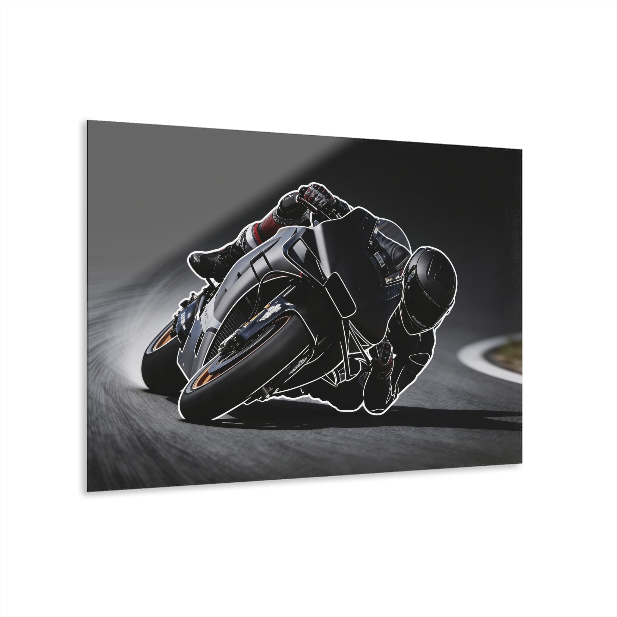 Lean Into It Acrylic Print - Wall Art (French Cleat Hanging)