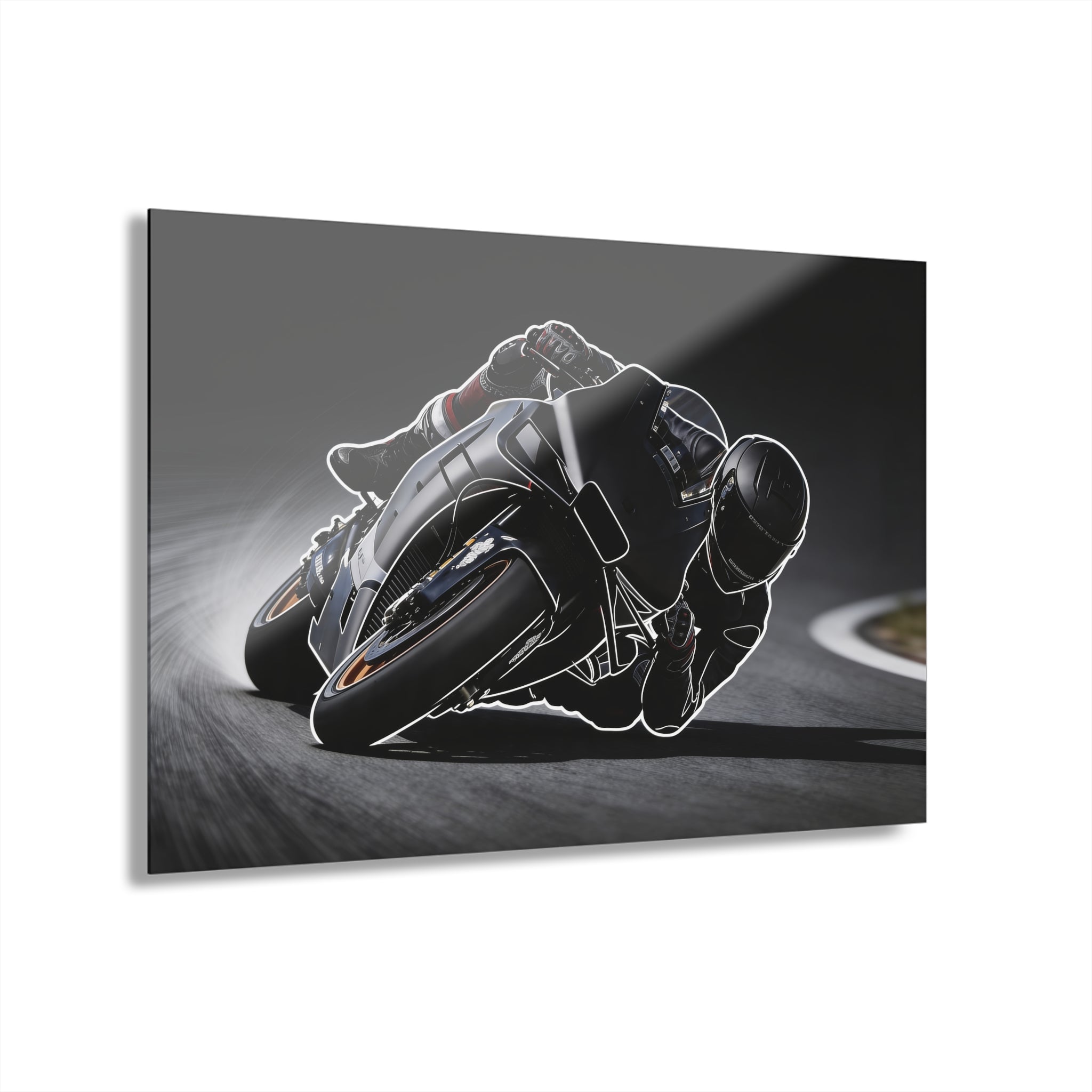 Lean Into It Acrylic Print - Wall Art (French Cleat Hanging)